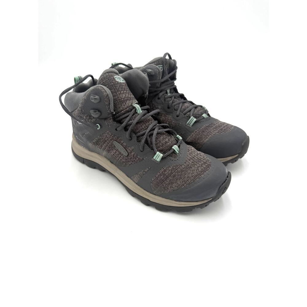 NWOT KEEN Women’s Terradora 2 Mid WP Boot - Magnet/Cloud Blue - Women's 6